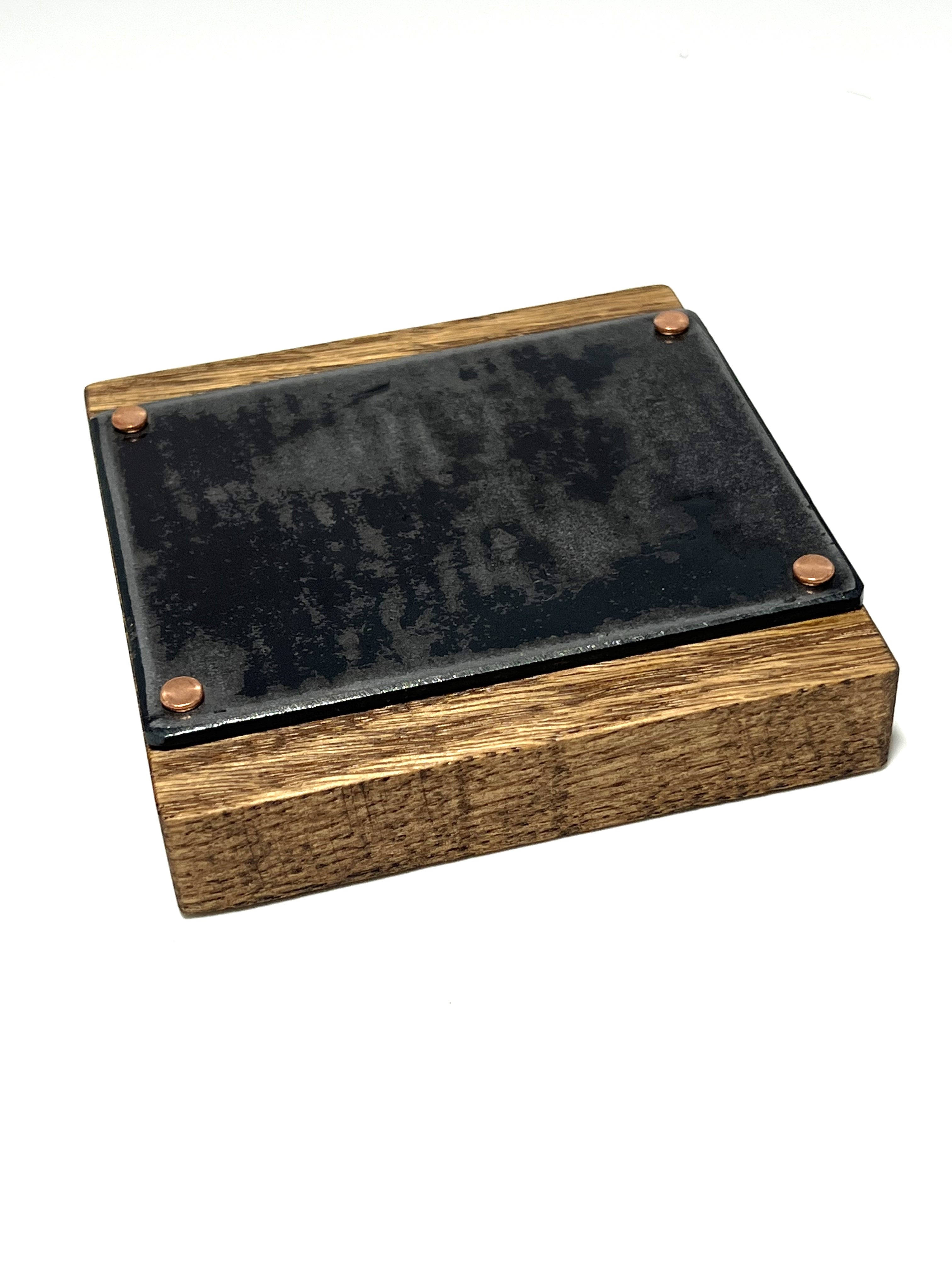 Hand-Forged Metal Coasters